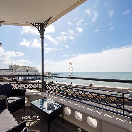 Panoramic Sea Views In Beachfront Apt W Balcony Bognor Regis Eksteriør billede